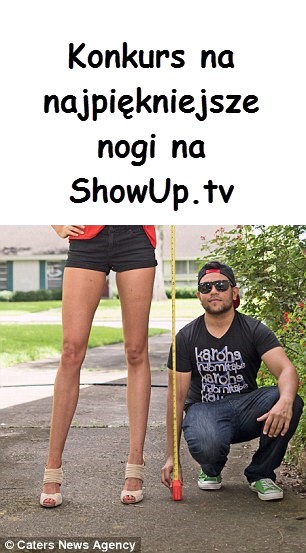 Konkurs na najpiękniejsze nogi ShowUp.tv blog forum
