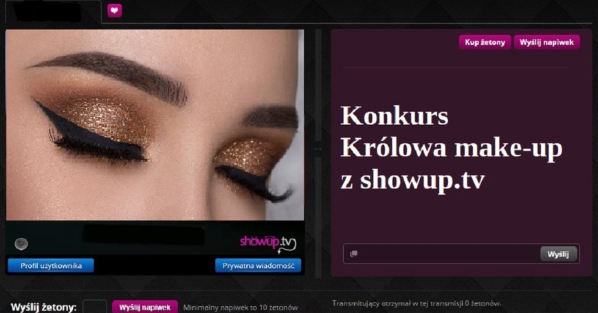 Królowa make-up z ShowUp.tv !!!! - KONKURS